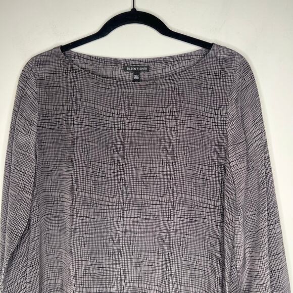Eileen Fisher Silk Shirt Size Small - Picture 3 of 8